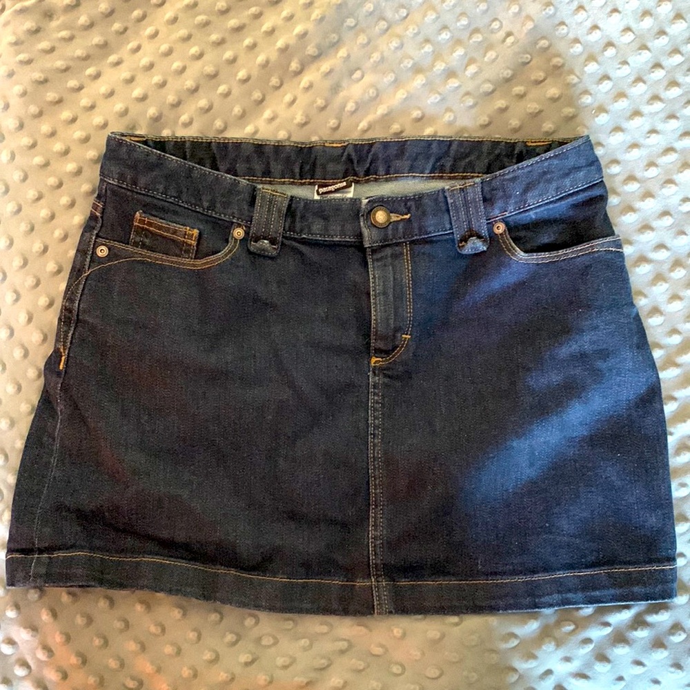 Patagonia jean skirt